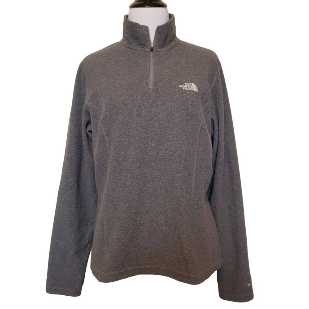 THE NORTH FACE GREY PULLOVER SWEATSHIRT SZ MEDIUM